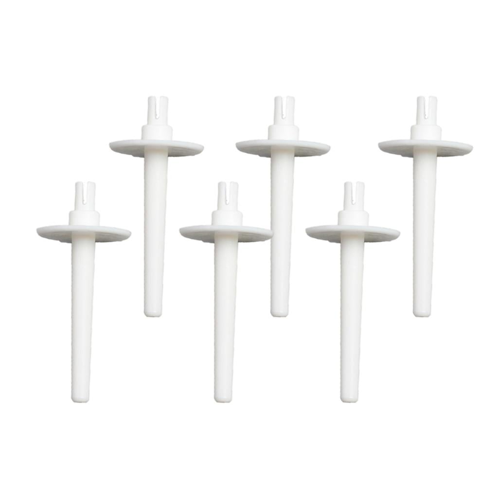 6pcs Sewing Machine Spool Pins Spare Stand Sew Machine Bobbin for