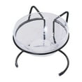 thumbnail image 2 of Comedero elevado para gatos Yinane cuenco extraíble negro, 2 of 8