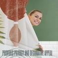 thumbnail image 5 of Beautiful Boho Shower Curtain for Your Bathroom - A Stylish 72" x 72" Modern Mid Century Curtain That Fits Perfect to Every Bath Decor - Ideal to Brighten Up Your Bohemian Bathroom at Home, 5 of 6