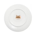 thumbnail image 2 of Pet White Porcelain Middle Print 6" Plate - I Love British Shorthairs (Golden), 2 of 7