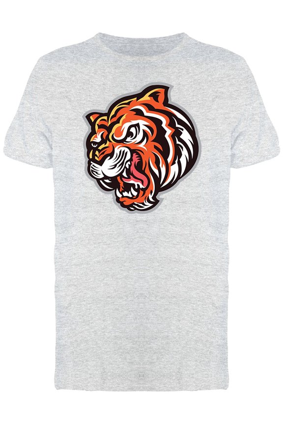Retro Bengal Tiger Mascot Tee Men's -Image by Shutterstock