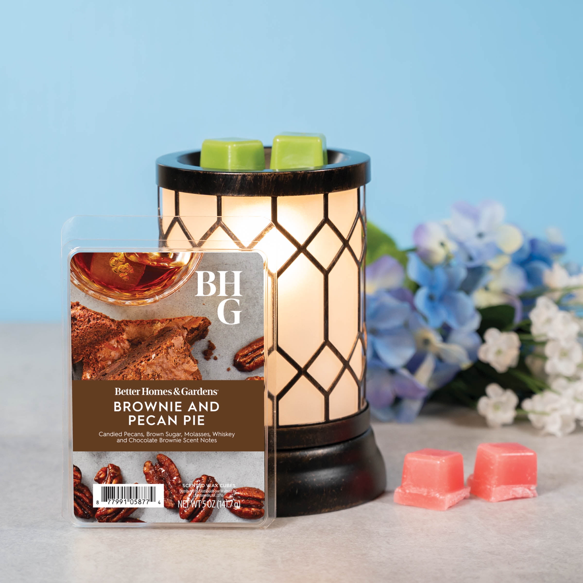 (2 pack) Brownie Pecan Pie Scented Wax Melts, Better Homes & Gardens, 5 oz (Value Size)