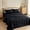 Black, variant on Bed Sheets Queen Size, Luxury 1800 Series Microfiber Bedding Sheets, Super Soft Sheets Set 4 Pieces Cooling & Breathable, Up to 16" Deep Pocket