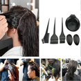 thumbnail image 4 of 9Pcs Hair Dye Coloring Kit Hair Tinting Bowl Dye Brush Ear Cover Gloves Hair Coloring Cape For Salon and Home Use, 4 of 5