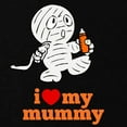 thumbnail image 2 of CafePress - Little Mummy Maternity Dark T Shirt - Maternity Dark T-Shirt, 2 of 3