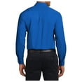 thumbnail image 2 of Mafoose Men's Long Sleeve Easy Care Shirt Strong Blue M, 2 of 4
