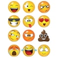 thumbnail image 1 of Emoji Faces Wall Stickers #6052 (6in Emoji Faces), 1 of 1