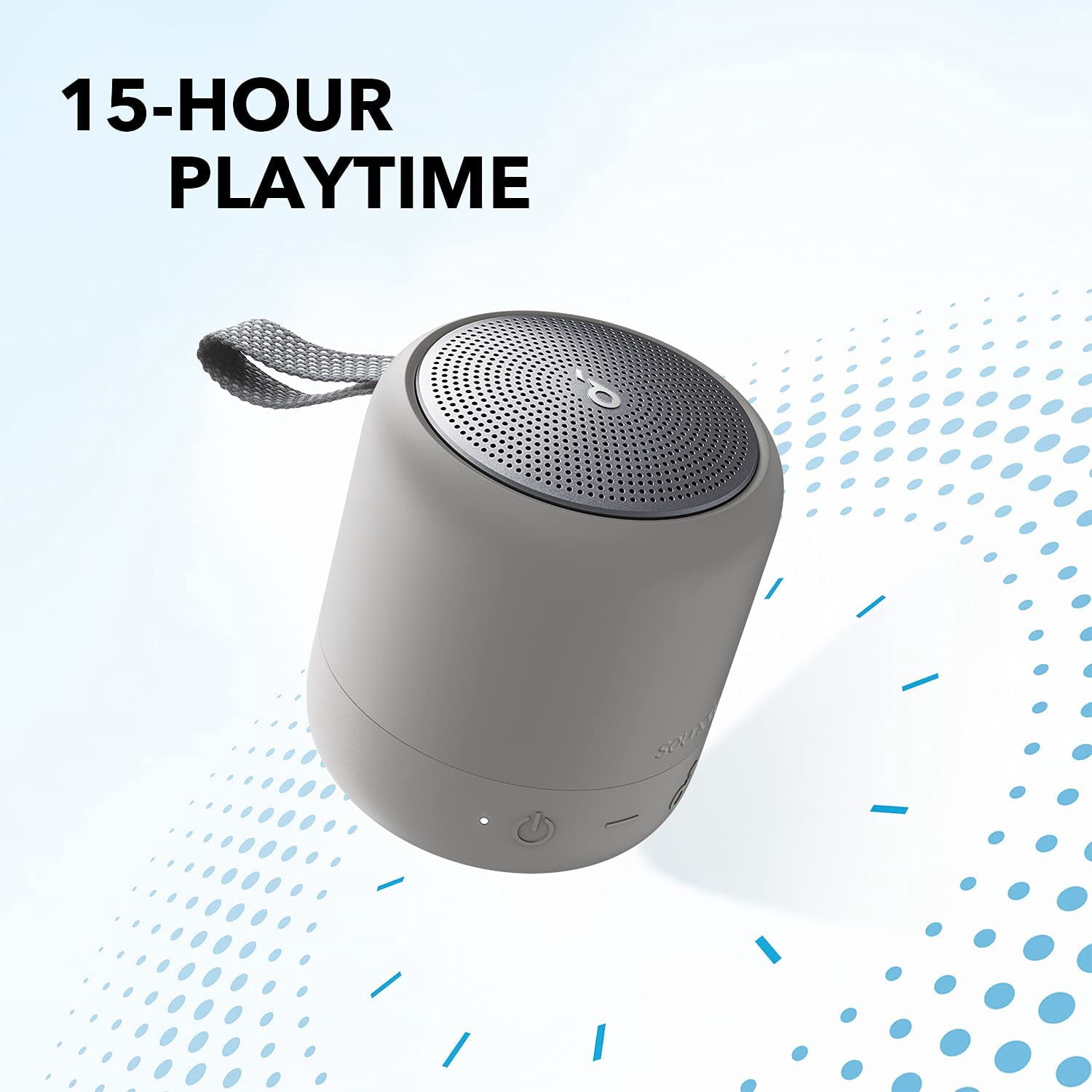Anker Soundcore Mini 3 Bluetooth Speaker, BassUp and PartyCast Black