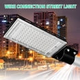 thumbnail image 4 of Mistaha AC180-240V 50W 50LEDs Lampe de Rue avec Support de Montage Connexion Filaire Lampe de Rue IP65 Résistante à l'Eau, 4 of 8