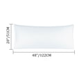 thumbnail image 7 of PiccoCasa 1Pc Pillowcase Zipper Long Staple Cotton, Standard Snow White, 7 of 7