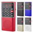 L328 FM Radio Multifunctional Rechargeable Portable USB TF MP3 Player