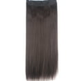 thumbnail image 2 of LELINTA 26" Women Ladies Long Straight 5 clips one piece 3/4 Full Head Clip in Hair Extensions, 2 of 2