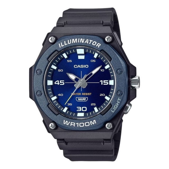 Casio Standard Analog Resin Strap Blue Dial Quartz MW-620H-2AV 100M Men's Watch