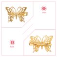 thumbnail image 3 of 16pcs Vintage Horquillas Cabello Creativo Pelo Barettes Forma de Mariposa Play Clips, 3 of 6