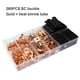thumbnail image 5 of Methold 260 Uds aislamiento de anillo de cobre resistente al desgaste conector de cable enchufe juego de terminales de resorte terminales de Electrónica, 5 of 6