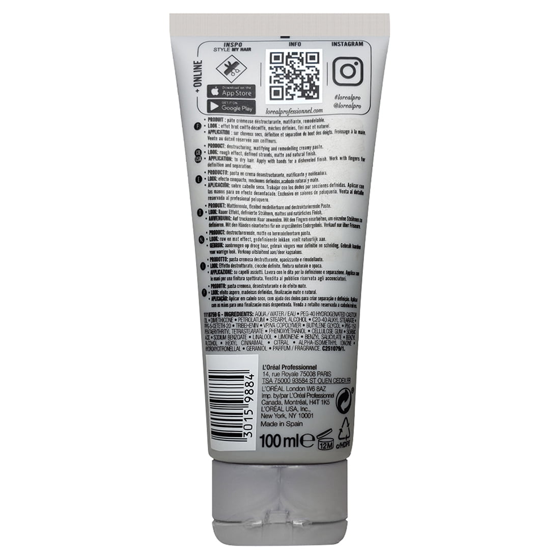 L'Oreal Professionnel Tecni Art Bouncy & Tender 150ml/5.1oz