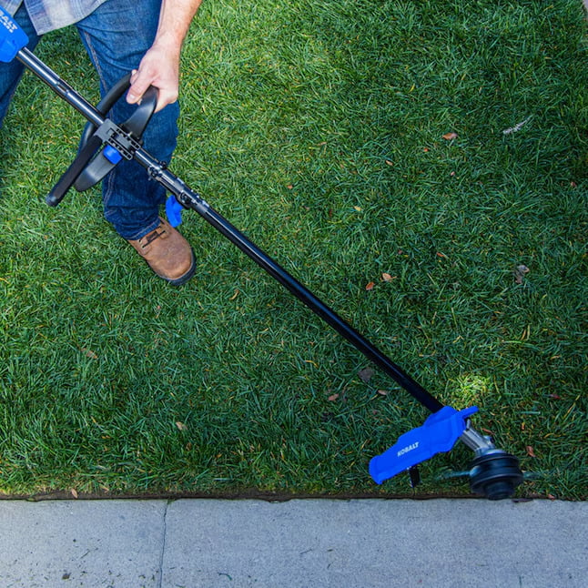 Kobalt 24-volt 15-in Split Shaft Attachment Capable Battery String Trimmer 4.0 Ah (Battery Included) (Charger Included)