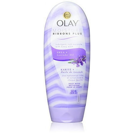 OLAY Moisture Ribbons Plus, Shea Plus Lavender Oil 18 oz