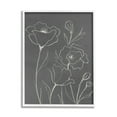 thumbnail image 4 of Stupell Industries Blossoming Flower Petals Botanical Line Doodle Drawing Graphic Art White Framed Art Print Wall Art, Design by Elizabeth Medley, 4 of 5