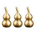 thumbnail image 1 of 3 Pcs Hollow Gourd Shape Key Ring Pendants Keychain Hanging Ornaments (No Ring), 1 of 8