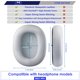 thumbnail image 3 of Almohadillas para auriculares AHG Accessory House Global Beoplay H95 gris, 3 of 7