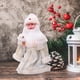 thumbnail image 4 of muñeca de Papá Noel juguete eléctrico Navidad Santa figura para regalo divertido hogar Blanco, 4 of 8