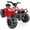 Red, variant on Best Choice Products 12V Kids Ride-On ATV Quad w/ Bluetooth, 2.4mph Max, Treaded Tires, LED Lights, Radio - Black