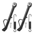 thumbnail image 4 of 2 Sets Motorcycle Kickstand Universal Motorcycle Side Stand Kickstand Easy Installation Kickstand with Spring and Screws for Dirt Bikes Electric Scooters and Motorcycle, 4 of 4