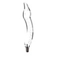 thumbnail image 2 of Goose Island Clear Acrylic Plexiglass Beer Tap Handle 14105, 2 of 5