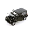 thumbnail image 4 of 2007 Jeep Wrangler Rubicon Hardtop, Dark Green - Welly 22489H/4D - 1/24 scale Diecast Model Toy Car, 4 of 6