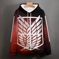 thumbnail image 4 of Attack On Titan Casual Pullover Hoodie Unisex Hooded Sweatshirt Novelty 3D Graphic Long Sleeve Sweater with Pocket S, 4 of 8
