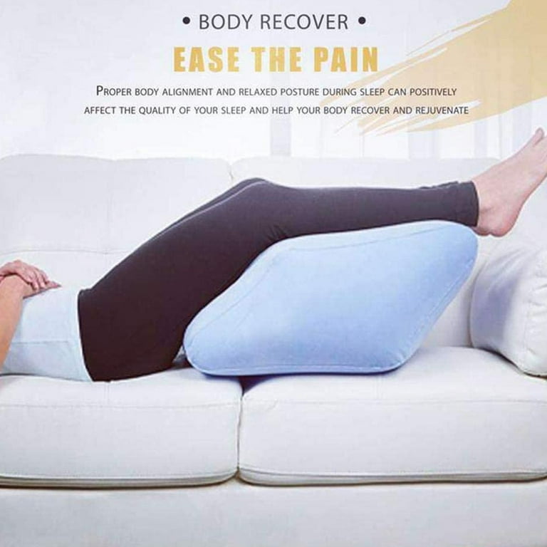 Leg Elevation Pillow Inflatable Wedge Pillows, Comfort Leg Pillows