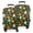 Lemon Mixed Citrus, variant on Yellow Lemon Flowers White Pattern Luggage Cover Fashion Suitcase Cover Baggage Covers Fit 25-28 Inch Luggage (Go Travel)