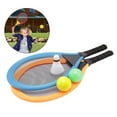 thumbnail image 1 of Kid's Tennis Racquet Set Plastic Tennis Racket with Balls for Outdoor Training, 1 of 9