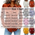 thumbnail image 4 of Party Tops for Women Sequins Velvet Patchwork Button Down Collar Dressy Blouses Long Sleeve Elegant Shirts (M, Wine), 4 of 6