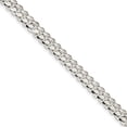 thumbnail image 1 of Sterling Silver 7.8mm Polished Domed Curb Chain (Weight: 25.84 Grams, Length: 8 Inches), 1 of 4