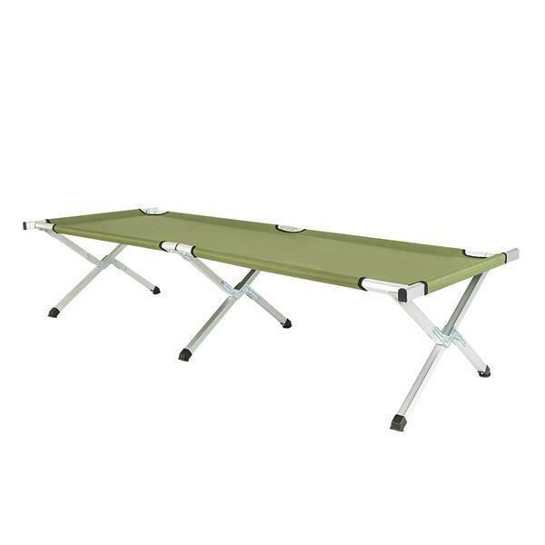 Folding Outdoors Camping Cot - Military/Army Camp Bed for Adults - Portable  & Heavy-Duty Sleeping Cots for Camping, Hunting & Backpacking - Foldable -  