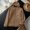 Brown, variant on Zedker Coats for Women Fleece Long Sleeve Oversized Hoodies Oversized Sherpa Jackets Coats 2026