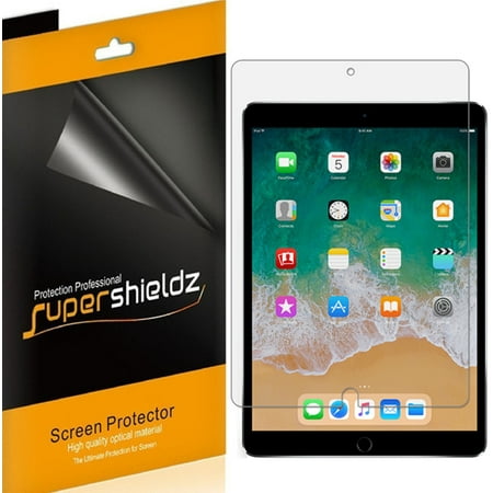 [3-Pack] Supershieldz for Apple iPad Air 10.5 inch (2019) / iPad Pro 10.5 inch Screen Protector, Anti-Bubble High Definition (HD) Clear