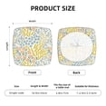 thumbnail image 6 of Uemuo Boho Pattern Waterproof Square Couch Cushion Covers, Magic Sofa Covers Washable, Stretch Sofa Seat Cushion Slipcovers, 6 of 9