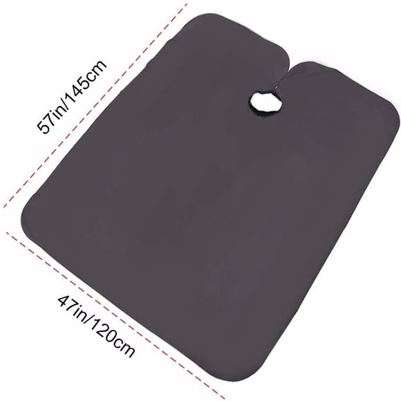 Xihbxyly Capa de Peluquería de Poliéster, Ideal para Peluquería, Fácil de Limpiar, Talla para Adultos, Ideal para Cortes y Peinados, Bata de Barbero y Como Ayuda para El Hogar.
