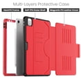 thumbnail image 6 of Junayo Case for iPad Pro 11 inch (4th/3rd/2nd/1st) Strong Magnetic Auto Sleep Shockproof Case with Multi-Angles Stand Pen Holder Card Slot, 6 of 7