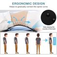 thumbnail image 3 of Adjustable Back Stretcher Lumbar Support Stretching Device Posture Corrector For Upper And Lower Back Pain Reliefback Lumbar Support Cushions, 3 of 5