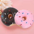 thumbnail image 3 of Lot de 2 jouets interactifs en latex pour chiens, en forme de beignet, pour le nettoyage des dents, la protection contre la mastication et la morsure, 3 of 4