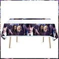 thumbnail image 3 of Decoración de fiesta de cumpleaños de The Movie Wednesday Addams, Pancarta, globo, vajilla, suministros para eventos festivos, Fondo de decoración del hogar, 3 of 4