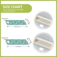 thumbnail image 3 of Susaid Alapaca in Boho Print Name Plates Acrylic Lid Topper DIY Blank Name Tags Nameplate Bulk for Tumbler ID Cup Christmas Bottle Accessories Decorations Compatible with Stanley, 3 of 9