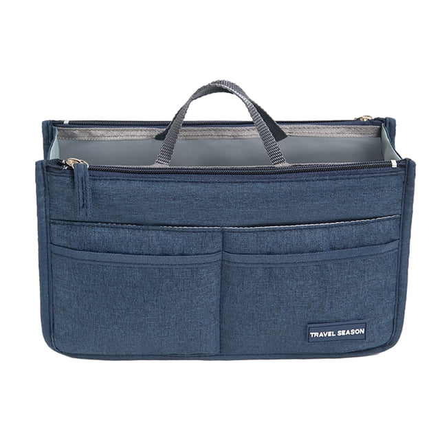 Estuche para Neceser de Cosméticos Sunnimix Bolso de maquillaje Azul Oscuro L