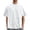 White, variant on T Shirts for Man Short Sleeve Pack Crewneck Hawaiian Tees Shirt Novelty Undershirt Tee Tops Bulk Summer Trendy Plain Short Sleeve (Grey,L)