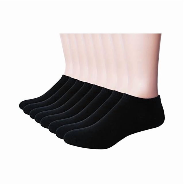 Chenchen Women's Ankle Socks 6/8 Pairs Low Cut Cotton Classic Casual Socks Slim-fit Non Slip Moisture Wicking Short Socks