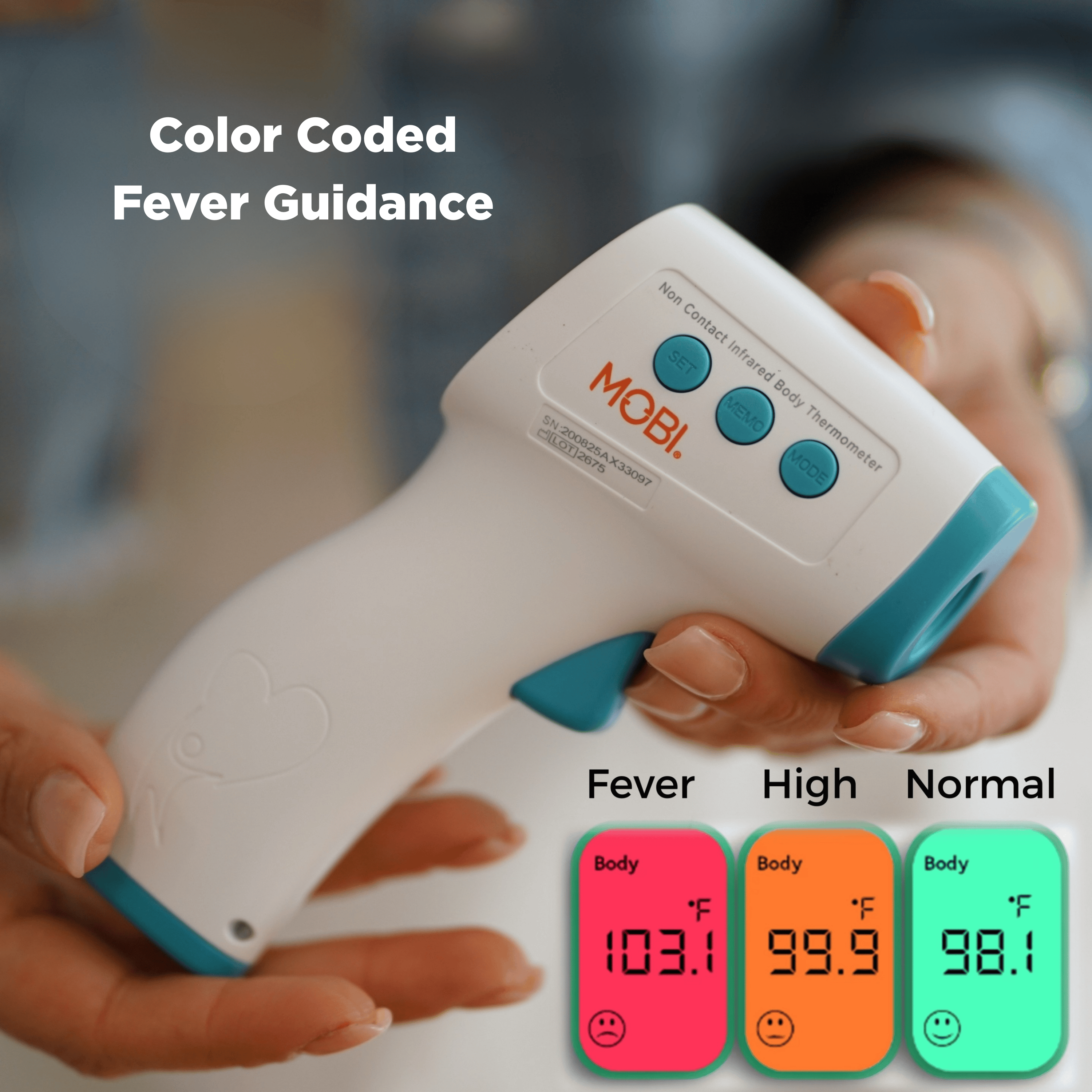 Mobi Non-Contact Forehead Digital Thermometer photo 3